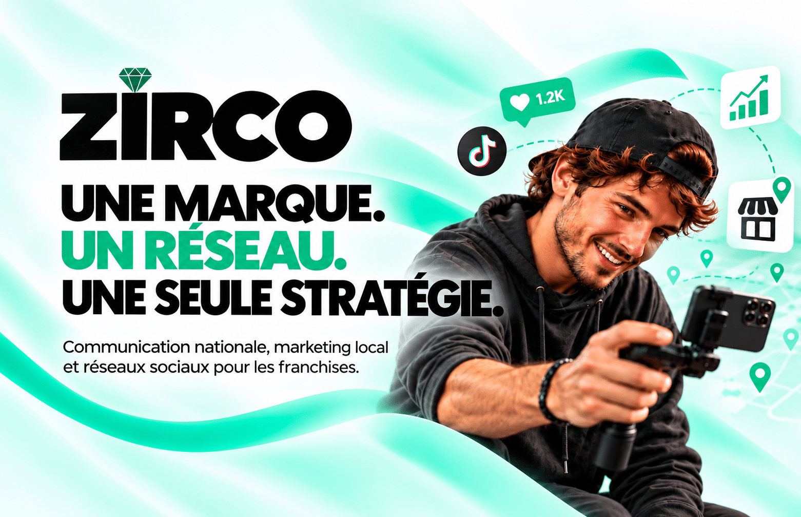 agence social media franchise